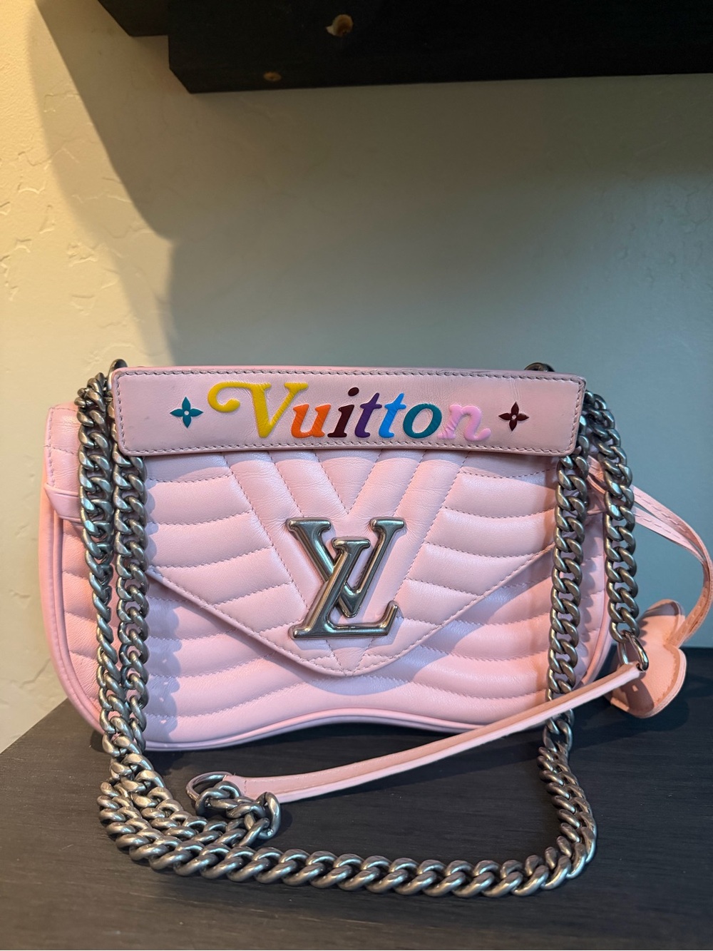 Louis Vuitton pink Wave